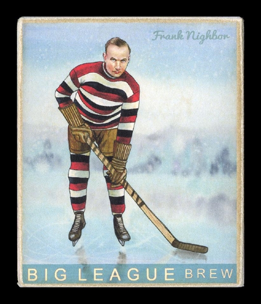 Helmar R319 Hockey #79 Frank NIGHBOR Ottawa Senators HOF First Time