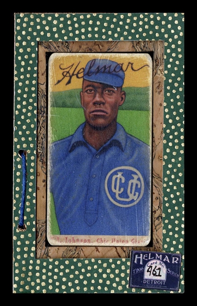 T206-Helmar #461 Topeka Jack Johnson Chicago Union Giants