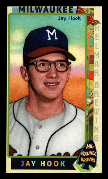This Great Game 1960s #201 Jay Hook Milwaukee Braves