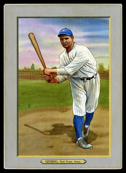 T3-Helmar #86 Lou GEHRIG New York Yankees HOF
