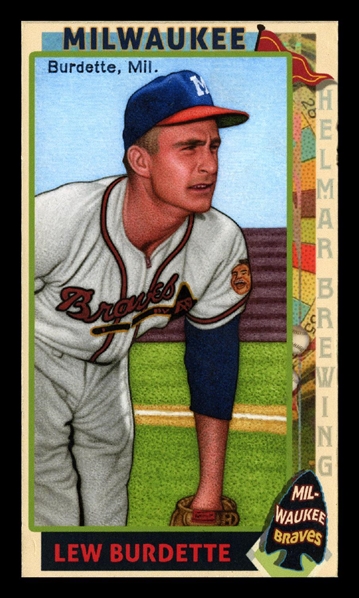 This Great Game 1960s #203 Lew Burdette Milwaukee Braves