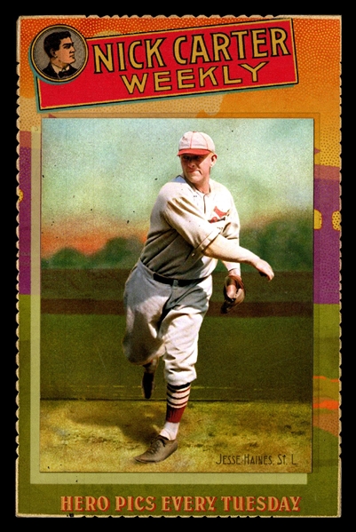 Helmar Cabinet III #61 Jesse "Pop" HAINES, 19 Years & 3 World Series St. Louis Cardinals HOF