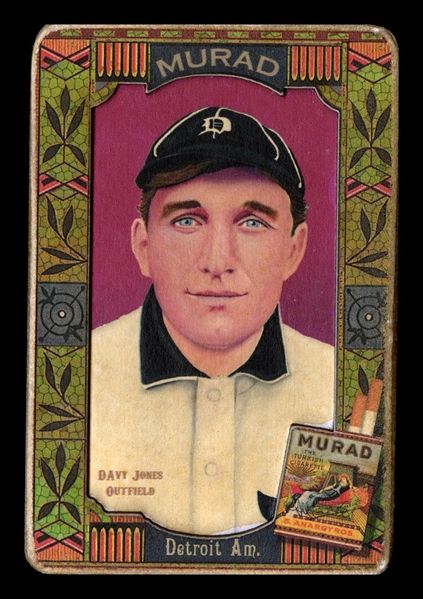 Helmar Oasis #107 Davy "Kangaroo" Jones, "Fastest Man in the League" Detroit Tigers