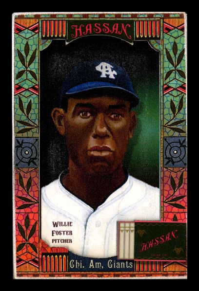 Helmar Oasis #343 Bill FOSTER Chicago American Giants HOF