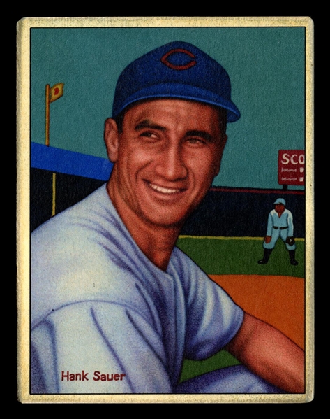 Helmar This Great Game #101 Hank Sauer Chicago Cubs
