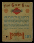 Helmar This Great Game #101 Hank Sauer Chicago Cubs