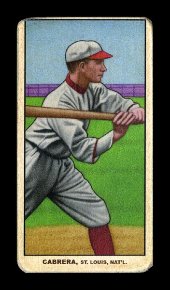 T206-Helmar #376 Alfredo CABRERA St. Louis Cardinals HOF
