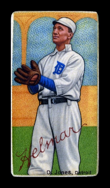 T206-Helmar #573 Davy "Kangaroo" Jones, "Fastest Man in the League" Detroit Tigers