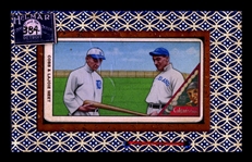 T206-Helmar #384 Ty COBB & Nap LAJOIE together Multiple HOF