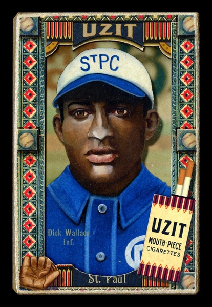 Helmar Oasis #407 Dick Wallace, 2nd and shortstop St. Paul Colored Gophers