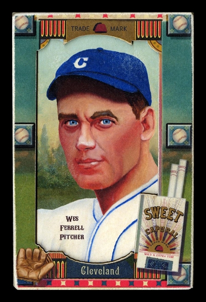 Helmar Oasis #357 Wes Ferrell Cleveland Indians