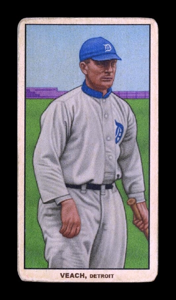 T206-Helmar #372 Bobby Veach Detroit Tigers