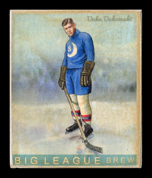 Helmar R319 Hockey #45 Duke Dukowski Moose Jaw Sheiks