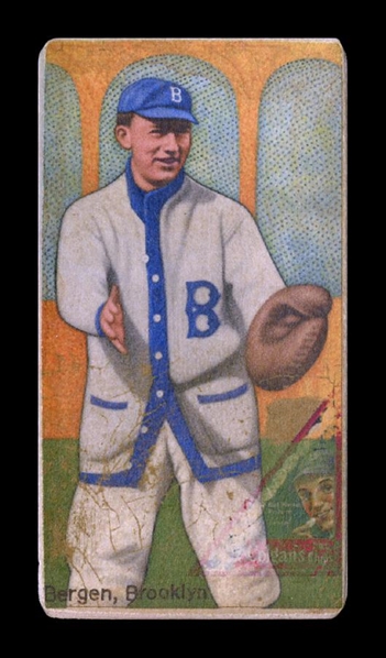 T206-Helmar #517 Bill Bergen Brooklyn Superbas