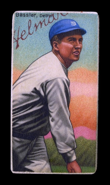 T206-Helmar #572 John Bassler Detroit Tigers