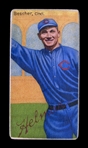 T206-Helmar #584 Bob Bescher Cincinnati Reds