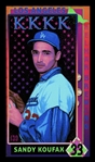 This Great Game 1960s #139 Sandy KOUFAX Los Angeles Dodgers HOF