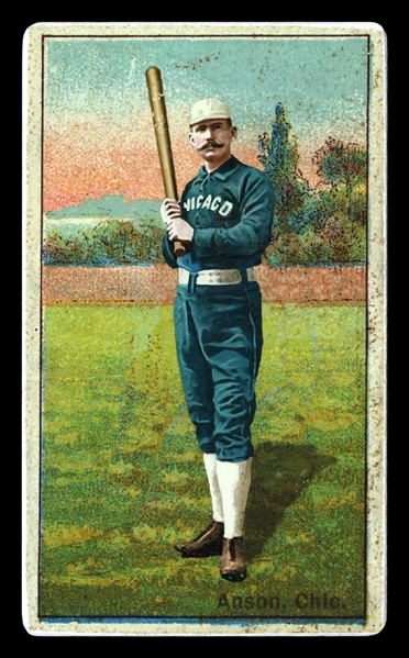 Helmar Polar Night #2 Cap ANSON Chicago White Stockings HOF