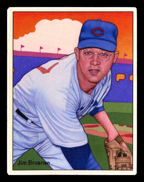 Helmar This Great Game #127 Jim Brosnan Cincinnati Reds