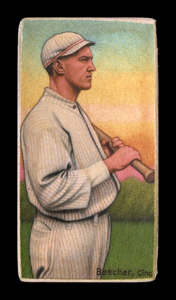 T206-Helmar #567 Bob Bescher Cincinnati Reds