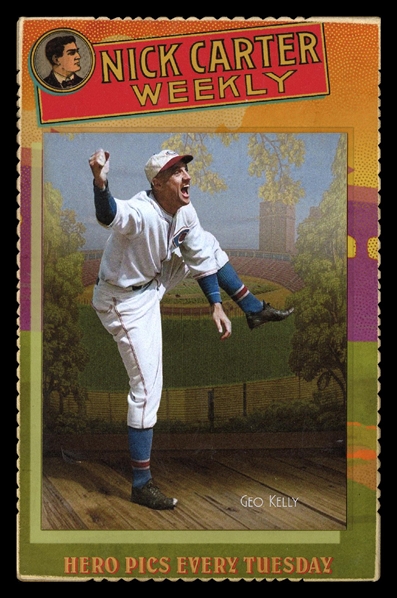Helmar Cabinet III #89 George "High Pockets" KELLY Cincinnati Reds HOF