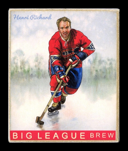 Helmar R319 Hockey #81 Henri RICHARD Montreal Canadiens HOF
